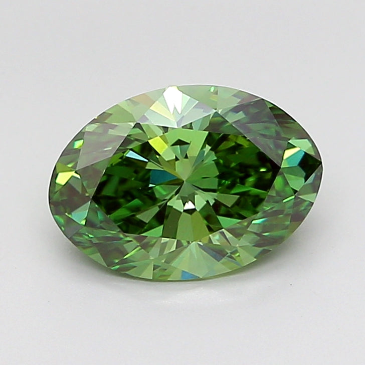 3.03 Carat Oval Shaped, Ideal Cut, VS1 Clarity, IGI Certified Lab Grown Diamond