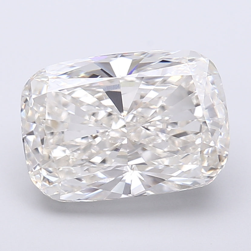 5.01 Carat Cushion Shaped, Very Good Cut, G Color, VVS2 Clarity, IGI Certified Lab Grown Diamond
