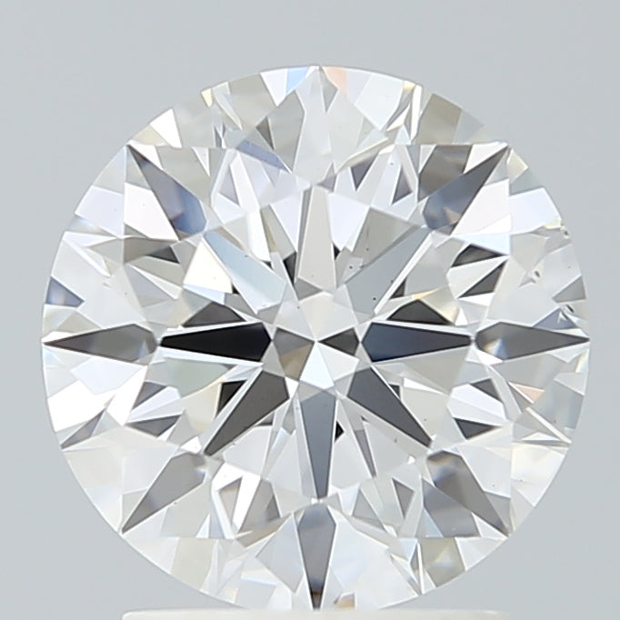 2.35 Carat Round Shaped, Ideal Cut, F Color, VS2 Clarity, IGI Certified Lab Grown Diamond