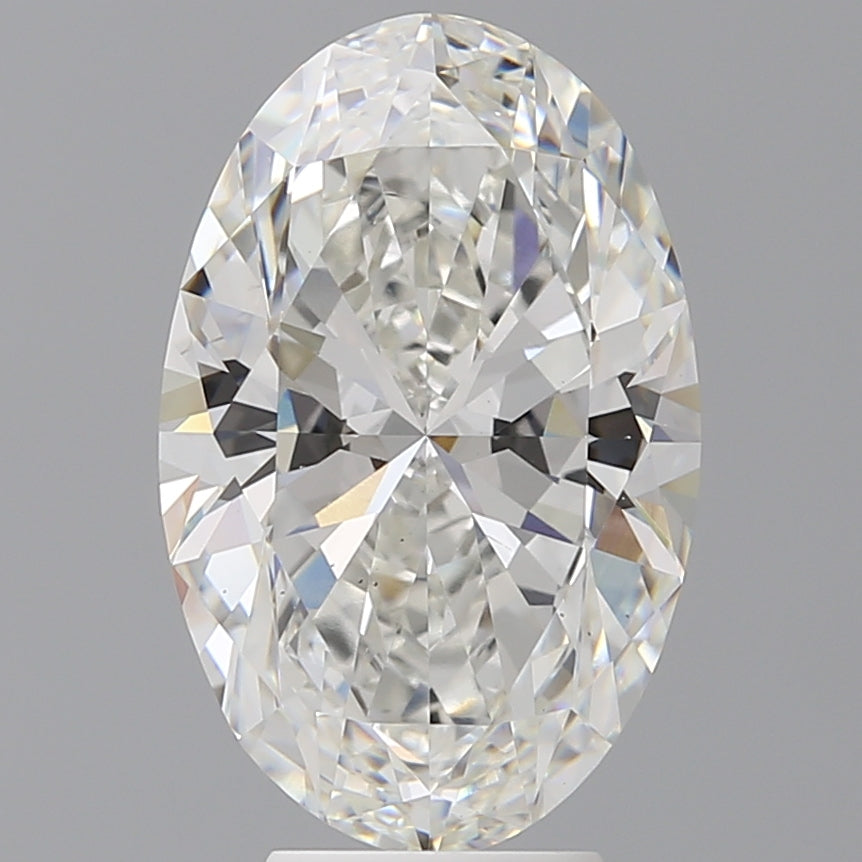 5.51 Carat Oval Shaped, Ideal Cut, F Color, VS1 Clarity, IGI Certified Lab Grown Diamond