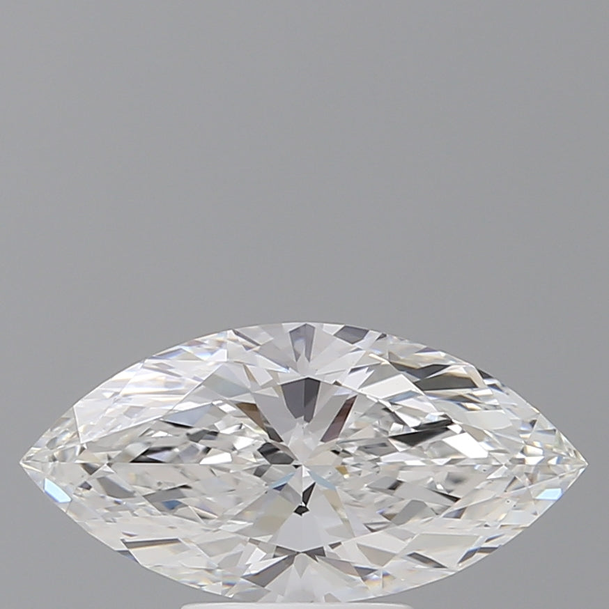 2.55 Carat Marquise Shaped, Ideal Cut, E Color, VS1 Clarity, IGI Certified Lab Grown Diamond