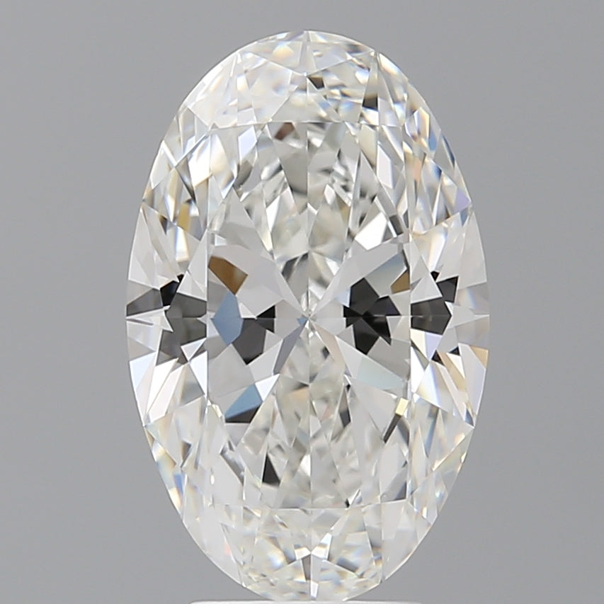 4.56 Carat Oval Shaped, Ideal Cut, F Color, VVS2 Clarity, IGI Certified Lab Grown Diamond
