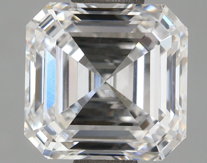 1.84 Carat Asscher Shaped, Ideal Cut, D Color, IF Clarity, IGI Certified Lab Grown Diamond