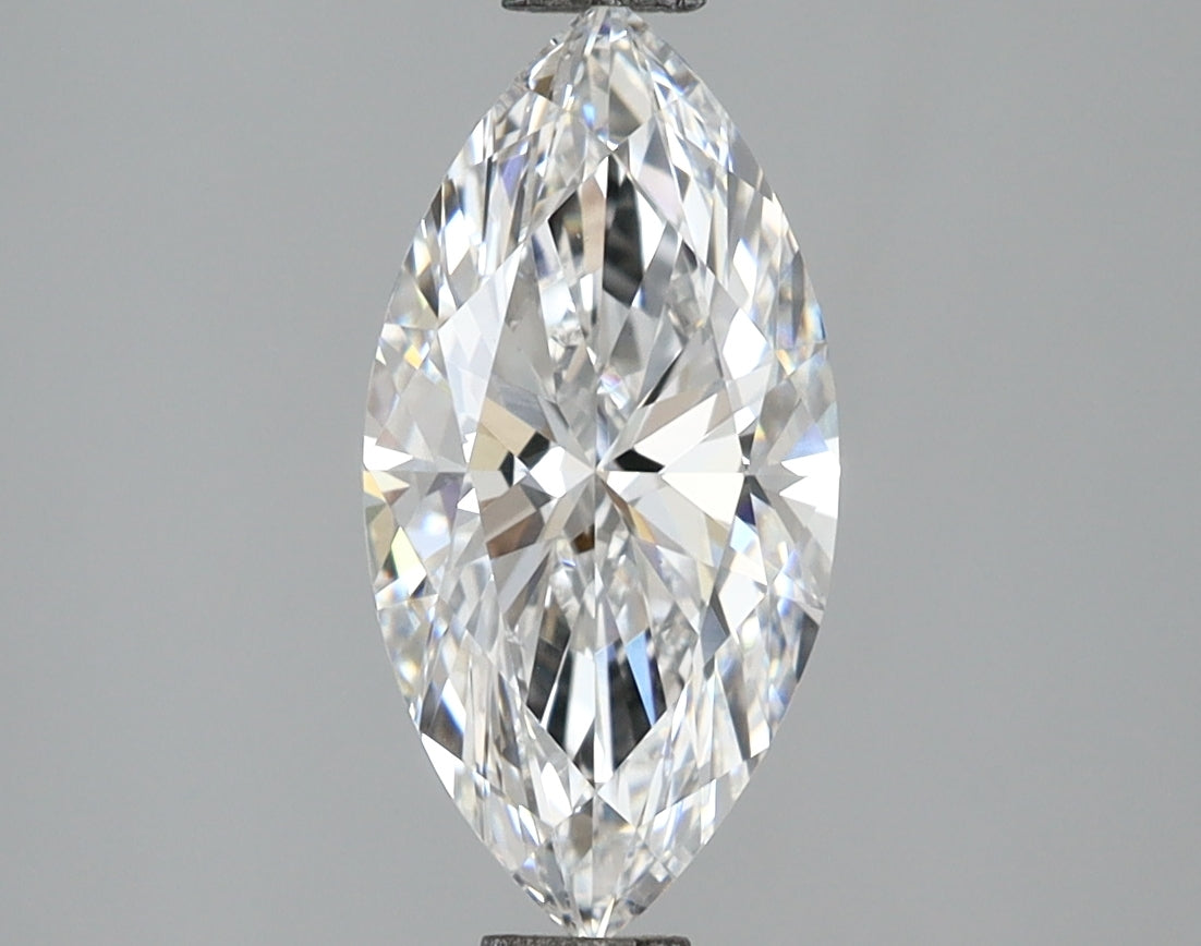 1.60 Carat Marquise Shaped, Ideal Cut, E Color, VS1 Clarity, IGI Certified Lab Grown Diamond