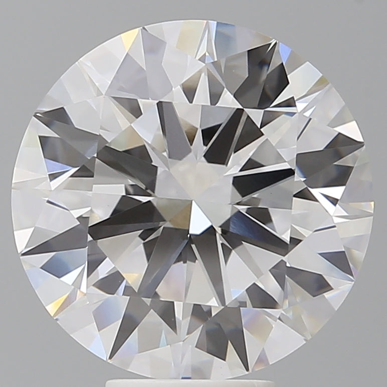 7.55 Carat Round Shaped, Ideal Cut, E Color, VVS2 Clarity, IGI Certified Lab Grown Diamond