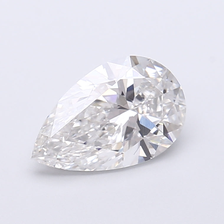 1.54 Carat Pear Shaped, Very Good Cut, E Color, VVS2 Clarity, IGI Certified Lab Grown Diamond