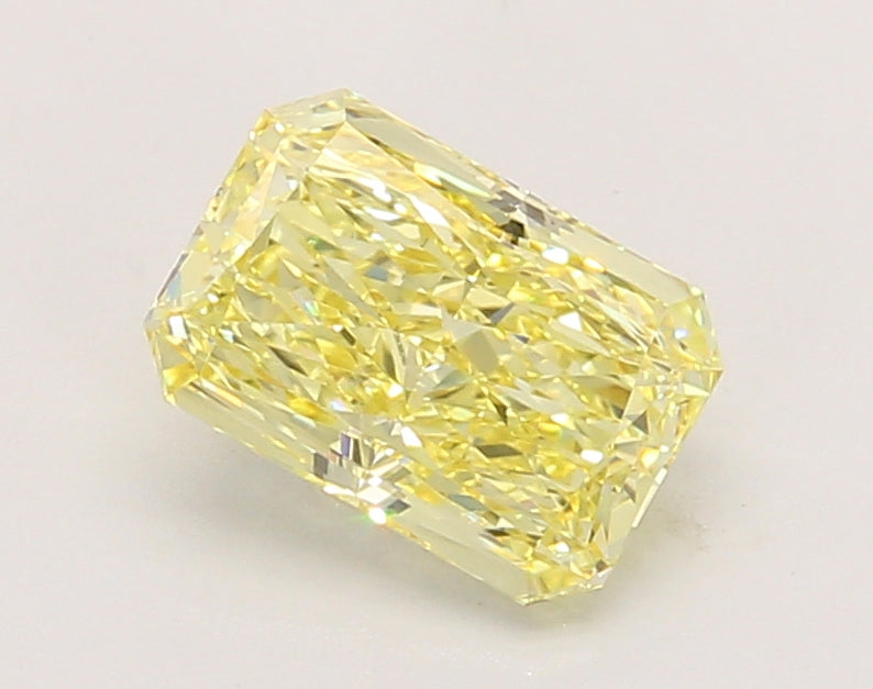 1.55 Carat Radiant Shaped, Ideal Cut, VVS2 Clarity, IGI Certified Lab Grown Diamond