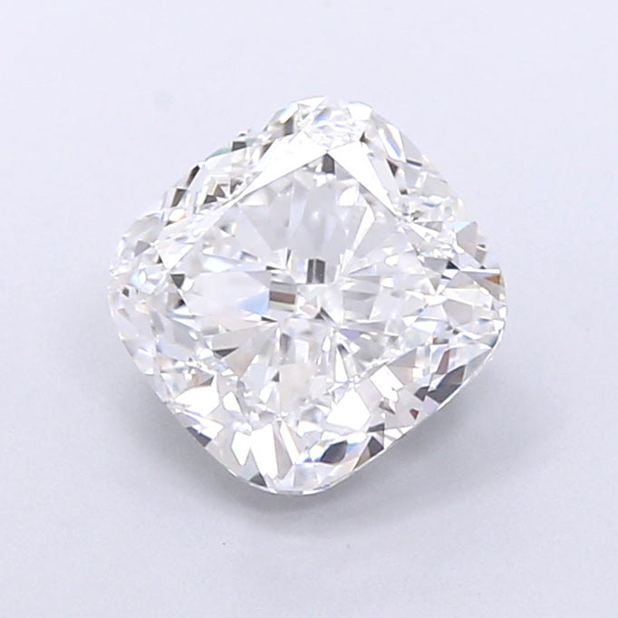 2.40 Carat Cushion Shaped, Very Good Cut, D Color, VVS2 Clarity, IGI Certified Lab Grown Diamond