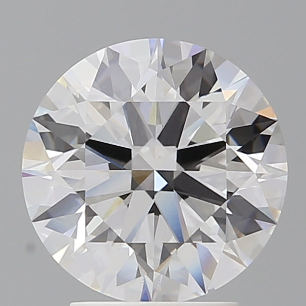 3.10 Carat Round Shaped, Ideal Cut, F Color, VVS2 Clarity, IGI Certified Lab Grown Diamond