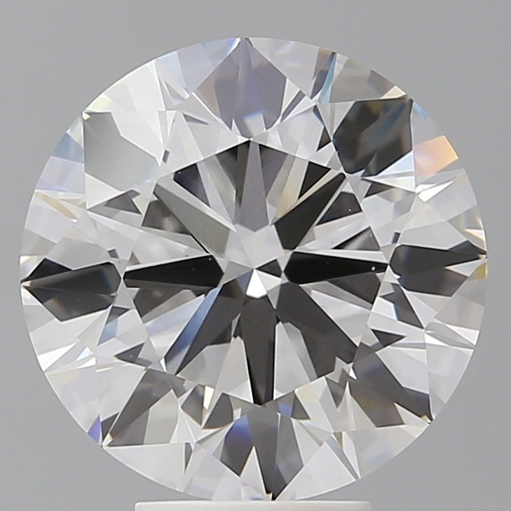 6.00 Carat Round Shaped, Ideal Cut, F Color, VVS2 Clarity, IGI Certified Lab Grown Diamond