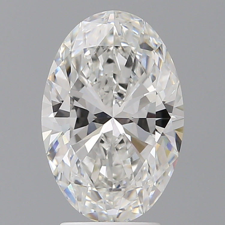 3.60 Carat Oval Shaped, Ideal Cut, E Color, VVS2 Clarity, IGI Certified Lab Grown Diamond