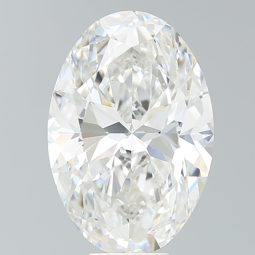 11.03 Carat Oval Shaped, Ideal Cut, F Color, VS1 Clarity, IGI Certified Lab Grown Diamond