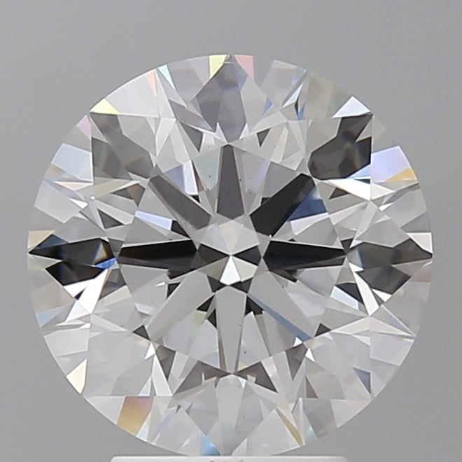 4.08 Carat Round Shaped, Ideal Cut, E Color, VS1 Clarity, IGI Certified Lab Grown Diamond
