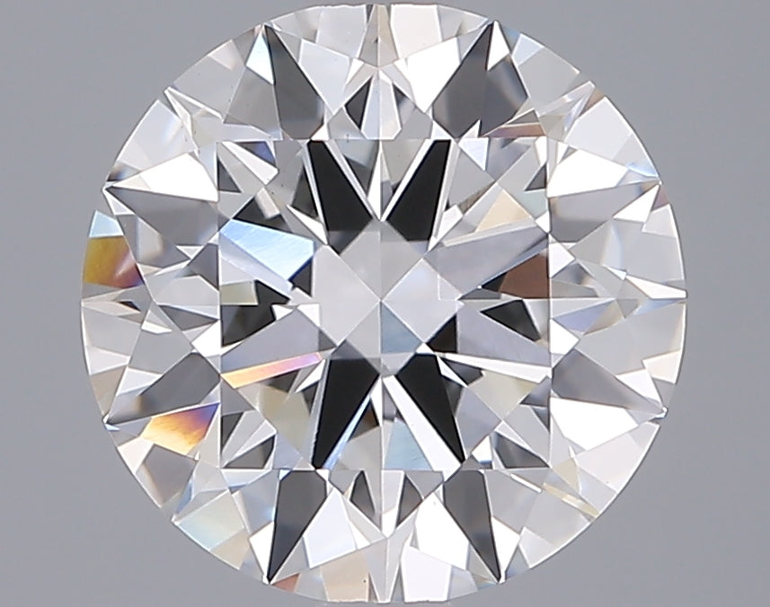 3.41 Carat Round Shaped, Ideal Cut, E Color, VS1 Clarity, IGI Certified Lab Grown Diamond