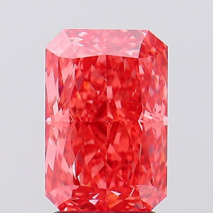 2.77 Carat Radiant Shaped, Excellent Cut, VS1 Clarity, IGI Certified Lab Grown Diamond