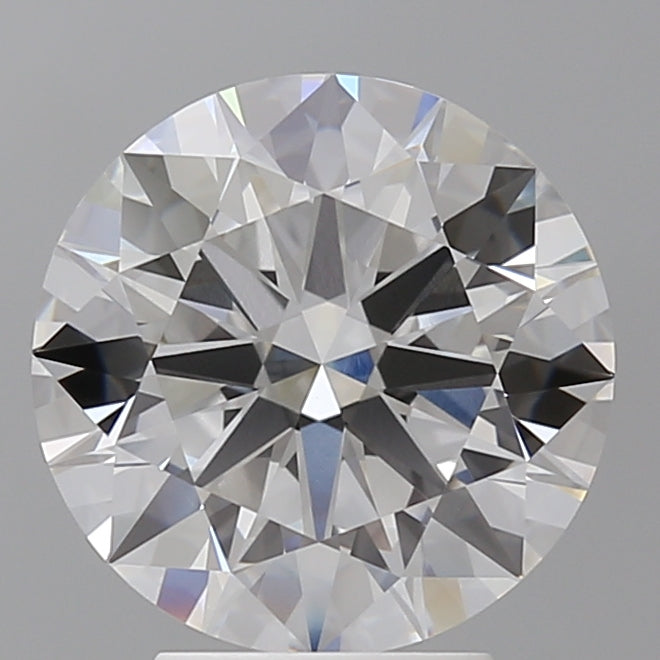 4.01 Carat Round Shaped, Ideal Cut, E Color, VVS2 Clarity, IGI Certified Lab Grown Diamond