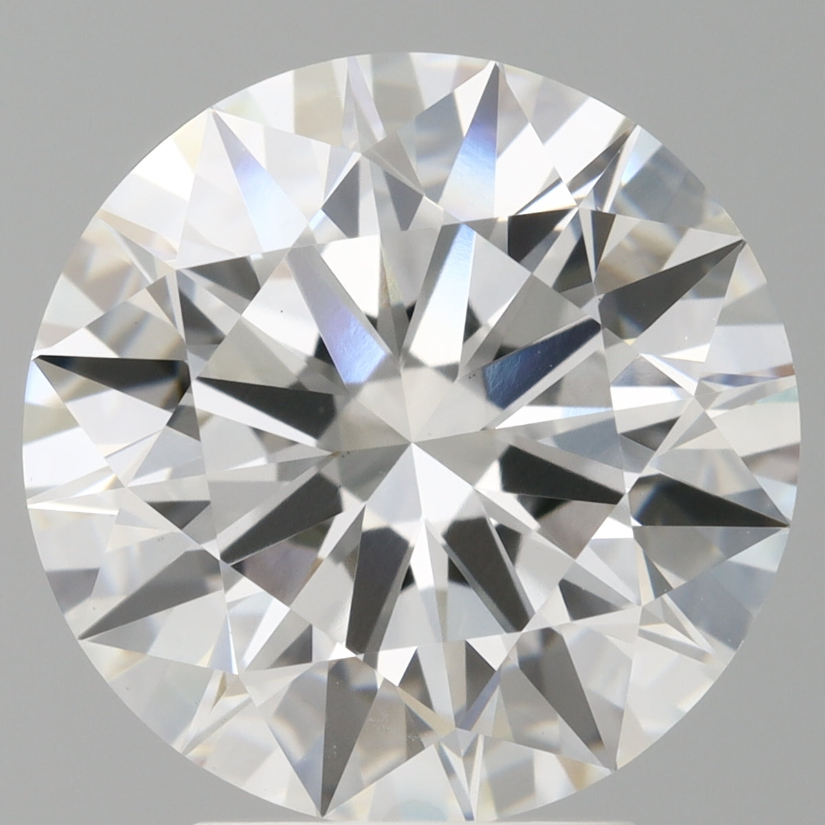 4.10 Carat Round Shaped, Ideal Cut, E Color, VVS2 Clarity, IGI Certified Lab Grown Diamond