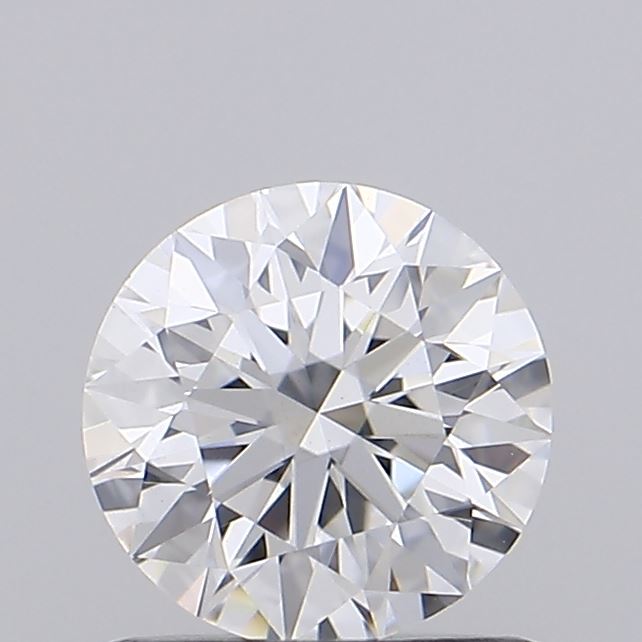 0.53 Carat Round Shaped, Ideal Cut, D Color, VVS2 Clarity, IGI Certified Lab Grown Diamond