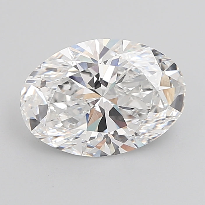 3.09 Carat Oval Shaped, Ideal Cut, E Color, VVS1 Clarity, IGI Certified Lab Grown Diamond