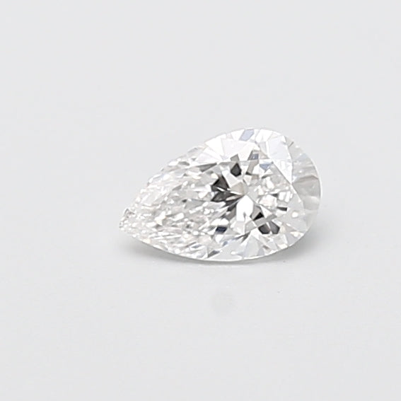 0.32 Carat Pear Shaped, Very Good Cut, D Color, VS1 Clarity, IGI Certified Lab Grown Diamond