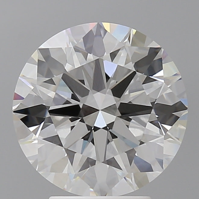 4.06 Carat Round Shaped, Ideal Cut, F Color, VVS2 Clarity, IGI Certified Lab Grown Diamond