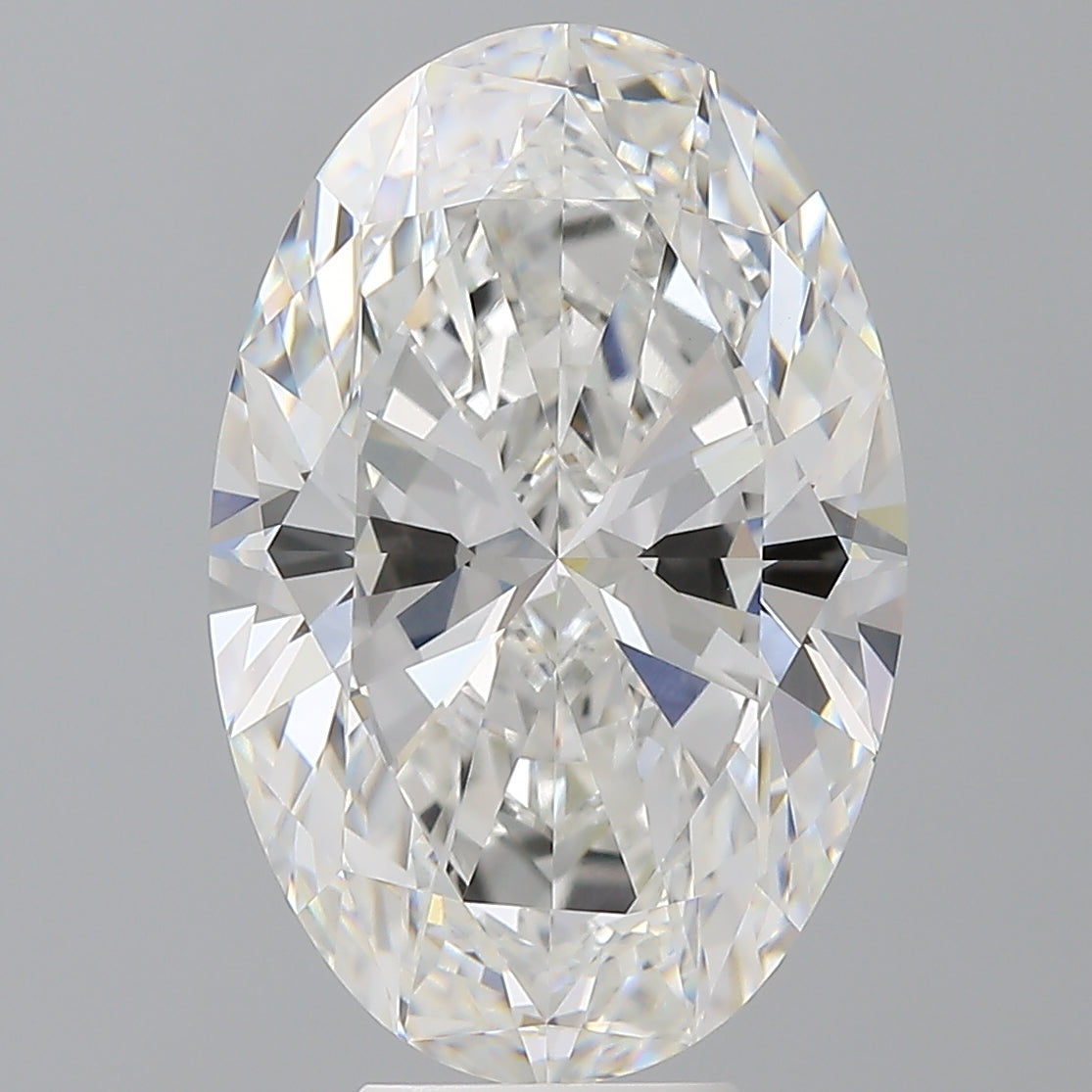 7.57 Carat Oval Shaped, Ideal Cut, E Color, VVS2 Clarity, IGI Certified Lab Grown Diamond
