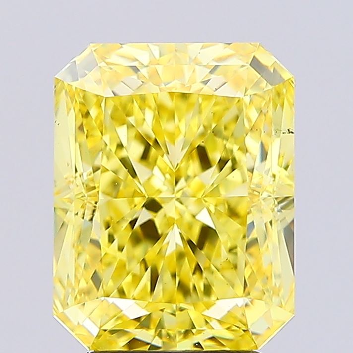 4.08 Carat Radiant Shaped, Excellent Cut, VS1 Clarity, IGI Certified Lab Grown Diamond