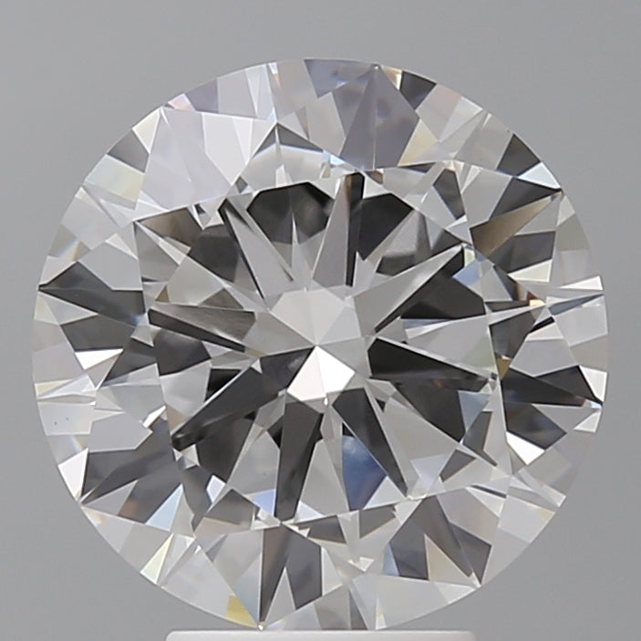 5.03 Carat Round Shaped, Excellent Cut, E Color, VVS2 Clarity, IGI Certified Lab Grown Diamond