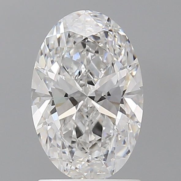 1.60 Carat Oval Shaped, Ideal Cut, D Color, VVS2 Clarity, IGI Certified Lab Grown Diamond