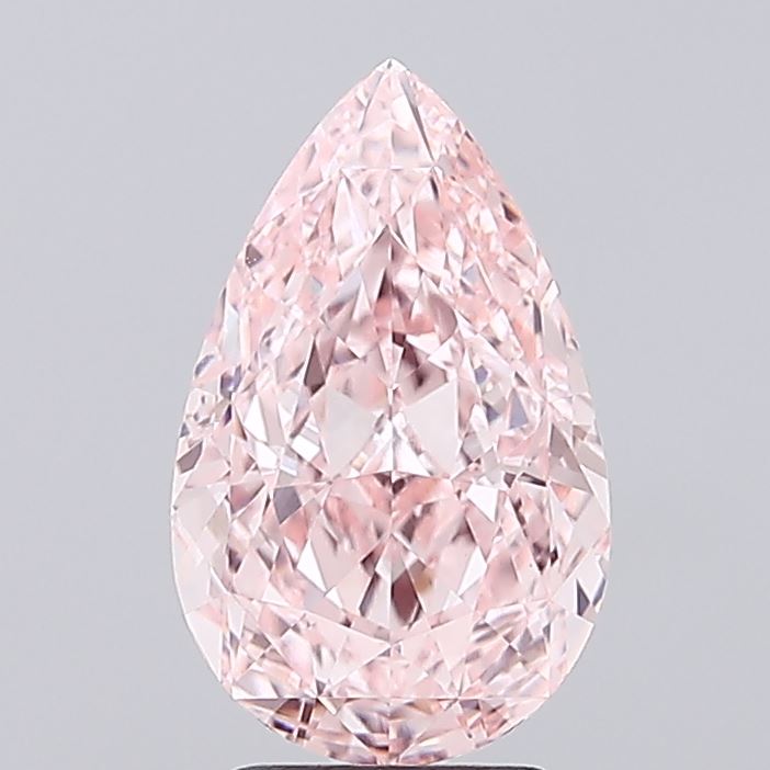 4.08 Carat Pear Shaped, Excellent Cut, VS1 Clarity, IGI Certified Lab Grown Diamond