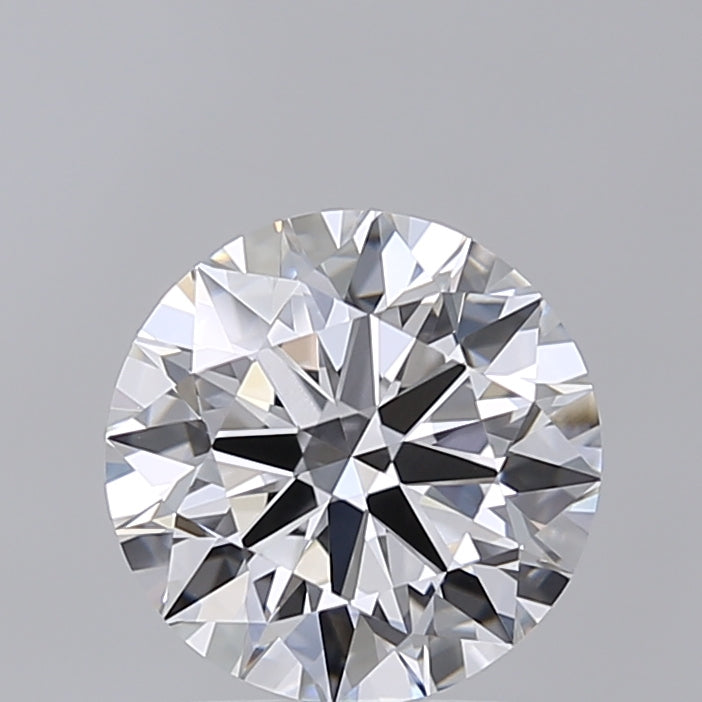 2.02 Carat Round Shaped, Ideal Cut, E Color, VVS2 Clarity, IGI Certified Lab Grown Diamond