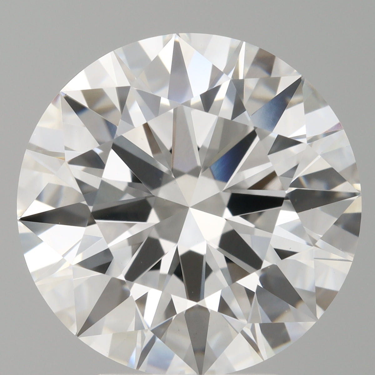 4.96 Carat Round Shaped, Excellent Cut, E Color, VVS2 Clarity, IGI Certified Lab Grown Diamond