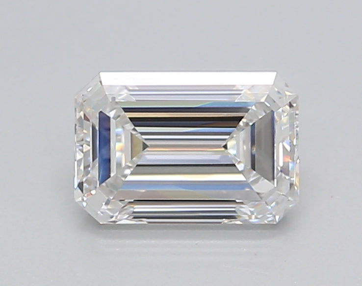 1.00 Carat Emerald Shaped, Very Good Cut, D Color, VS1 Clarity, IGI Certified Lab Grown Diamond