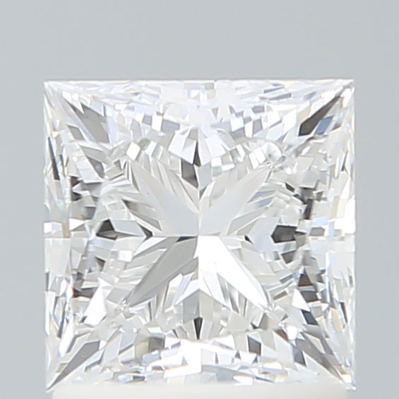 1.66 Carat Princess Shaped, Ideal Cut, D Color, VS1 Clarity, IGI Certified Lab Grown Diamond
