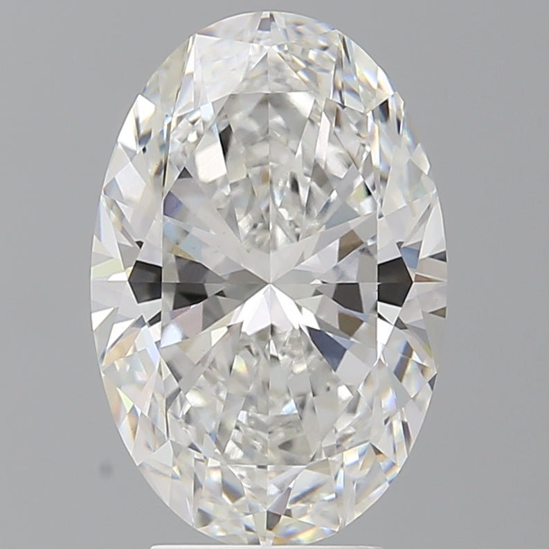 4.53 Carat Oval Shaped, Ideal Cut, E Color, VS1 Clarity, IGI Certified Lab Grown Diamond