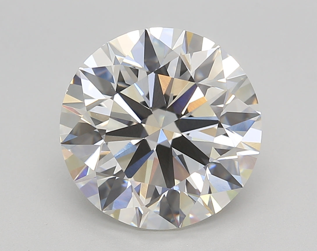 4.50 Carat Round Shaped, Ideal Cut, H Color, VVS2 Clarity, IGI Certified Lab Grown Diamond