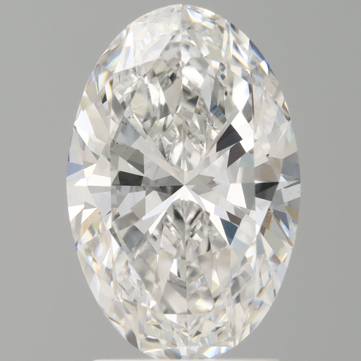 2.50 Carat Oval Shaped, Ideal Cut, E Color, VS1 Clarity, IGI Certified Lab Grown Diamond