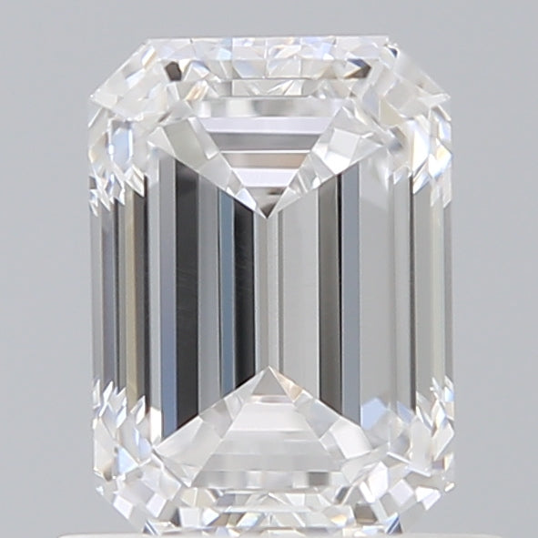 1.06 Carat Emerald Shaped, Ideal Cut, D Color, VS2 Clarity, IGI Certified Lab Grown Diamond