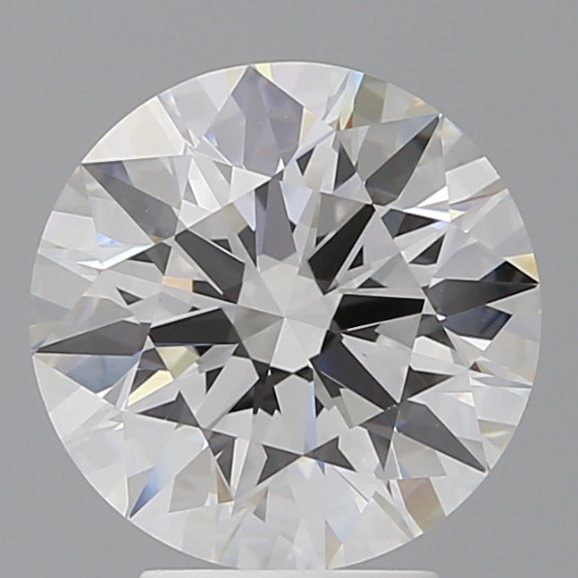 4.03 Carat Round Shaped, Excellent Cut, F Color, VVS2 Clarity, IGI Certified Lab Grown Diamond