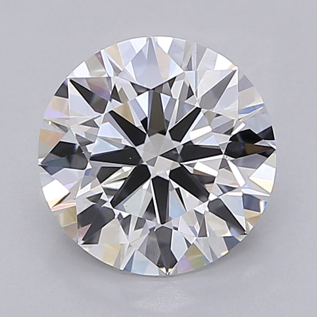1.51 Carat Round Shaped, Ideal Cut, D Color, VS2 Clarity, IGI Certified Lab Grown Diamond