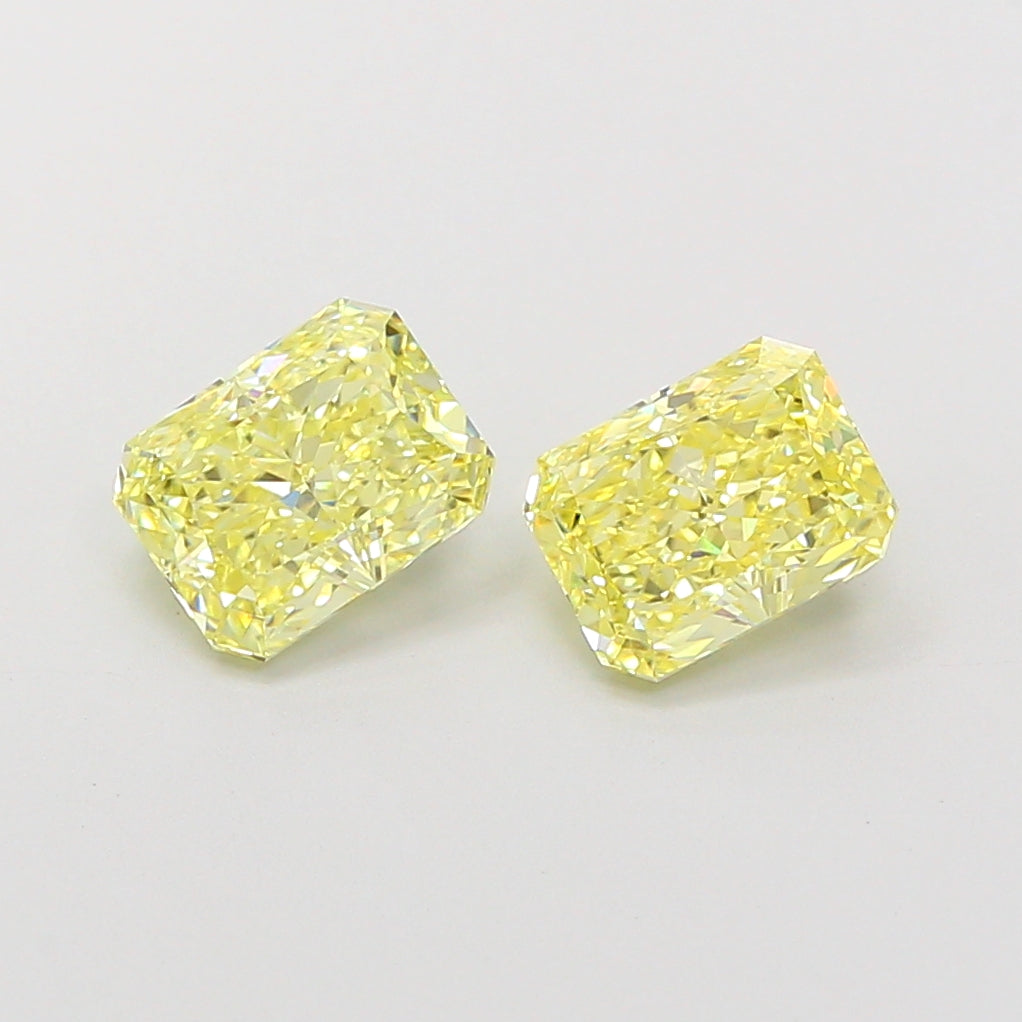 1.13 Carat Radiant Shaped, Excellent Cut, VVS2 Clarity, IGI Certified Lab Grown Diamond