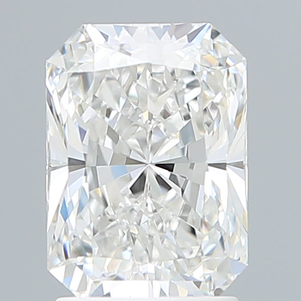 2.17 Carat Radiant Shaped, Excellent Cut, E Color, VVS2 Clarity, IGI Certified Lab Grown Diamond