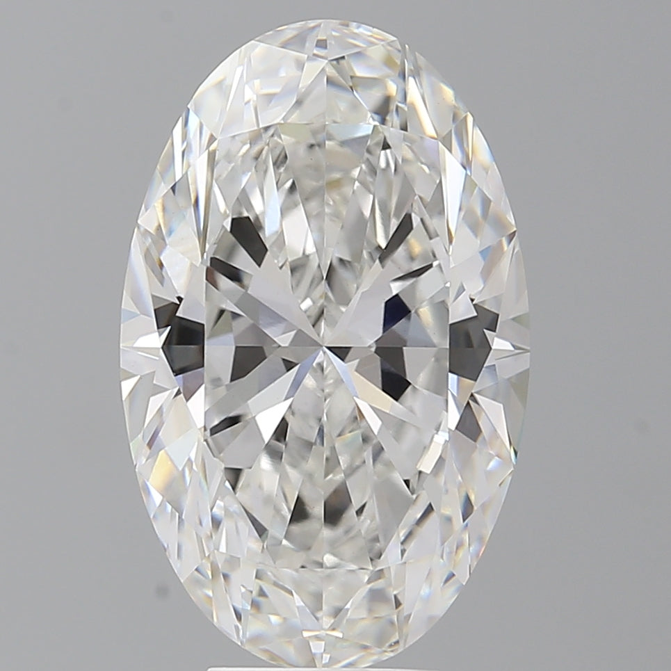 7.08 Carat Oval Shaped, Ideal Cut, E Color, VVS2 Clarity, IGI Certified Lab Grown Diamond