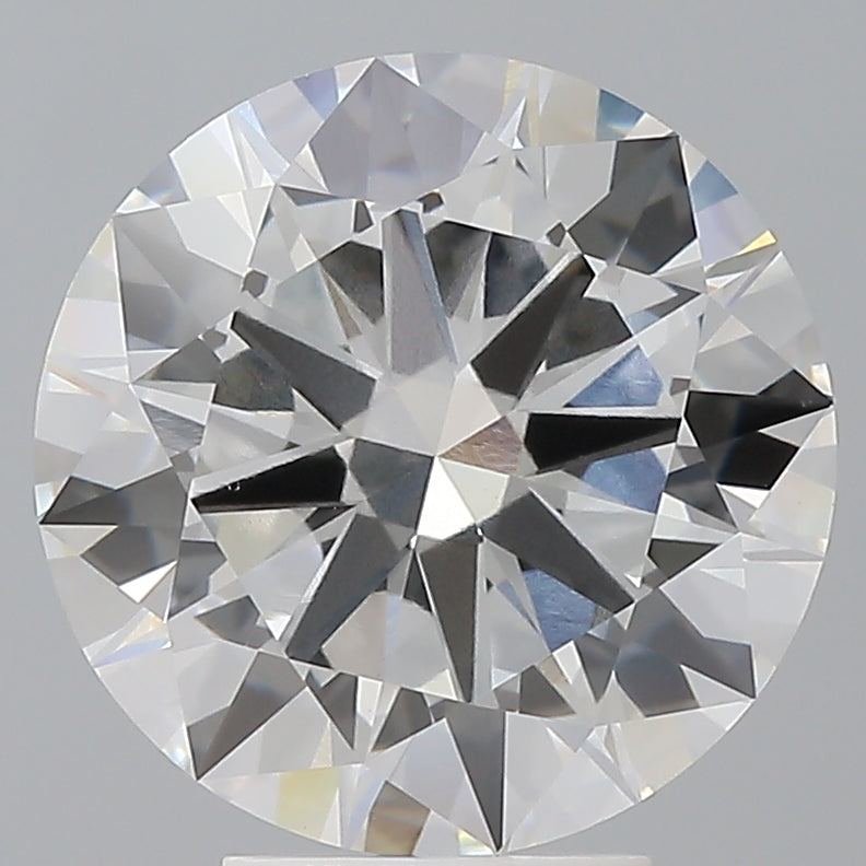 5.05 Carat Round Shaped, Excellent Cut, E Color, VVS2 Clarity, IGI Certified Lab Grown Diamond