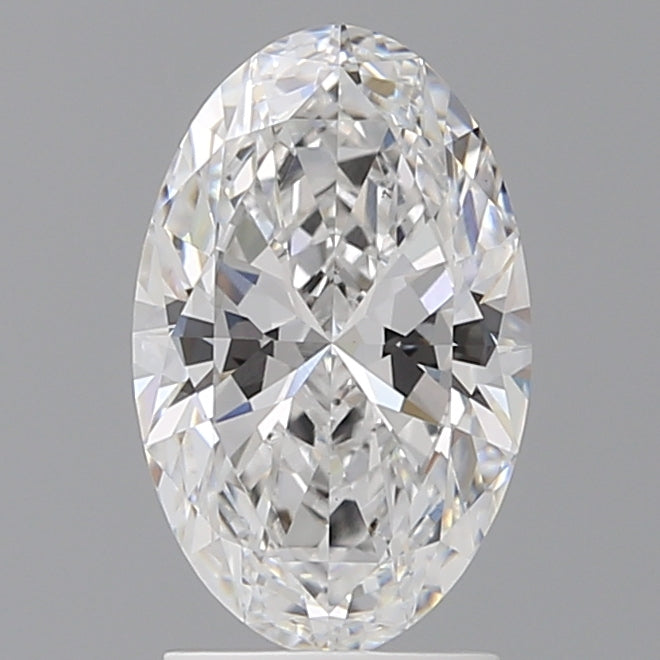 2.10 Carat Oval Shaped, Ideal Cut, D Color, VS1 Clarity, IGI Certified Lab Grown Diamond
