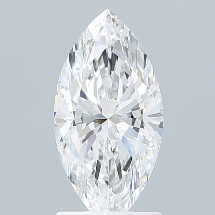 1.56 Carat Marquise Shaped, Ideal Cut, D Color, VVS2 Clarity, IGI Certified Lab Grown Diamond