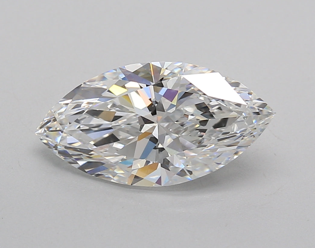 2.02 Carat Marquise Shaped, Excellent Cut, E Color, VVS2 Clarity, IGI Certified Lab Grown Diamond
