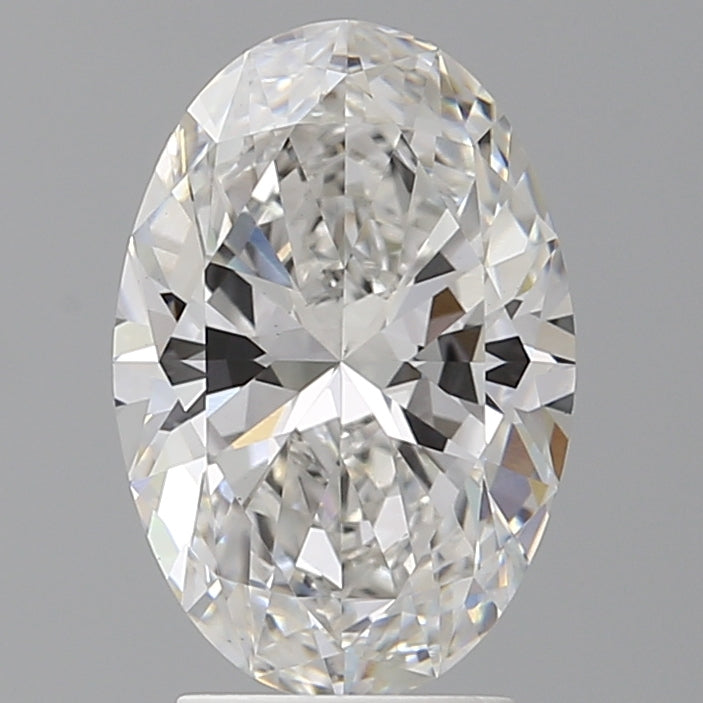 3.01 Carat Oval Shaped, Ideal Cut, F Color, VVS2 Clarity, IGI Certified Lab Grown Diamond