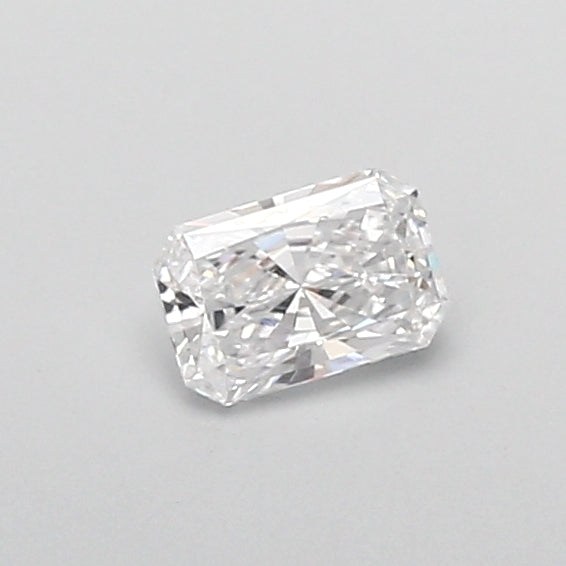 0.56 Carat Radiant Shaped, Very Good Cut, VVS2 Clarity, IGI Certified Lab Grown Diamond