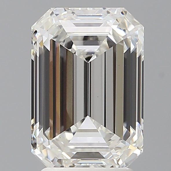 3.10 Carat Emerald Shaped, Ideal Cut, F Color, VS1 Clarity, IGI Certified Lab Grown Diamond